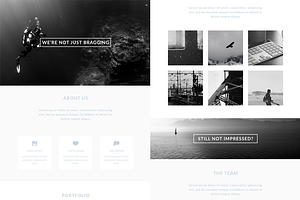 1st Impressions - Portfolio Template