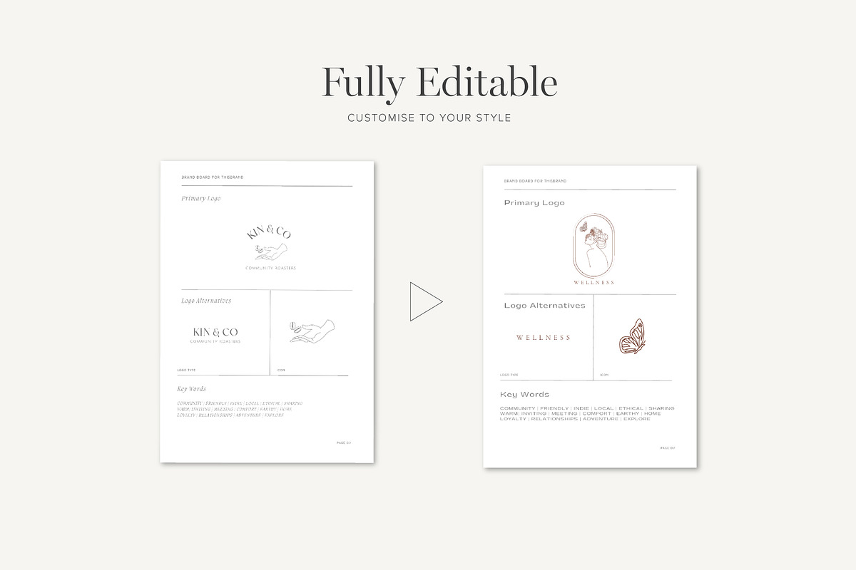 Brand Boards - Style Tiles Templates, a Presentation Template by Tabitha Emma (Photo 9 of 10)