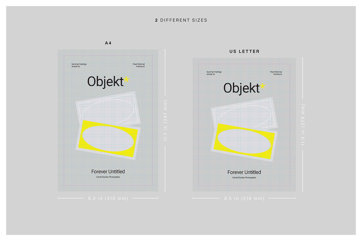 OBJEKT Creative Portfolio, a Magazine Template by Arif Tri Ananta (Photo 6 of 14)