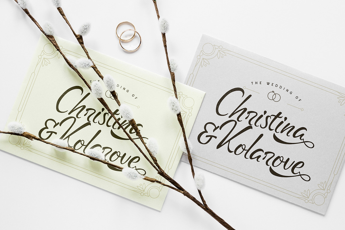 Geng Rimba - Modern Script Font, a Script Font by StringLabs (Photo 3 of 13)