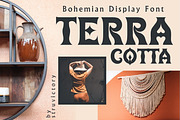 Terra Cotta - Bohemian Display Font, a Serif Font by Struvictory.art (Thumbnail 3 of 9)