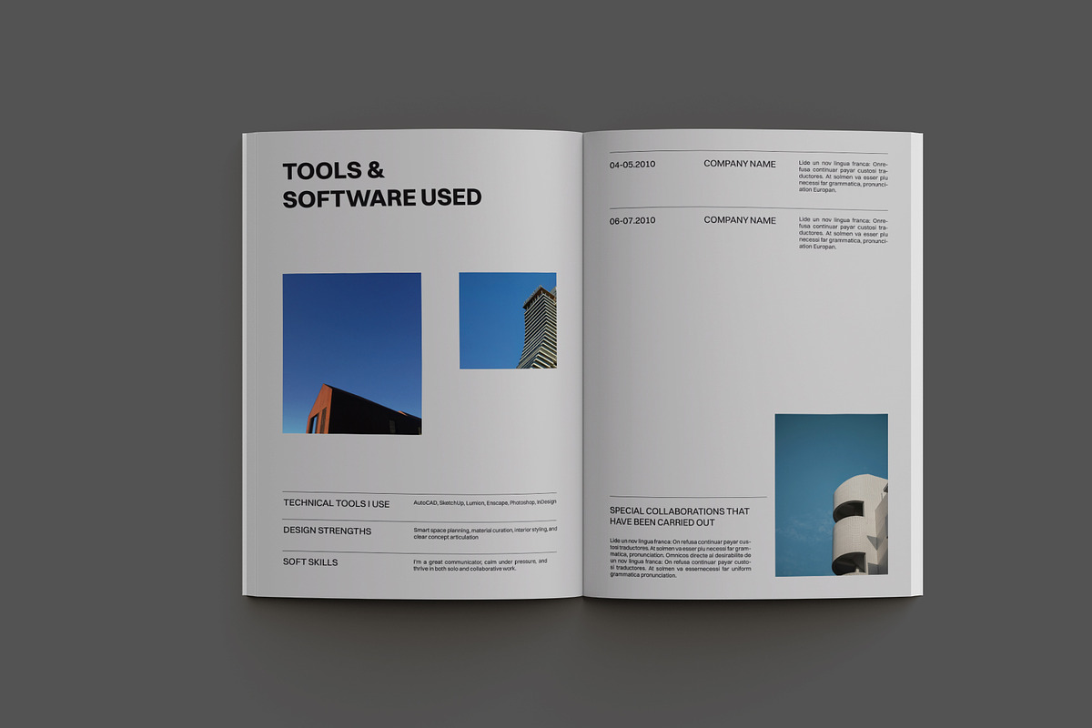 Architecture Portfolio, a Brochure Template by Neermana (Photo 9 of 10)