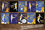 Jazz Posters, an Illustration by Giraffarte (Thumbnail 4 of 7)