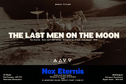 Nox Eternis - Sans serif font family, a Sans Serif Font by Artistic & Unique (Thumbnail 9 of 15)