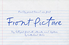 Front Picture Ballpoint Handwritten