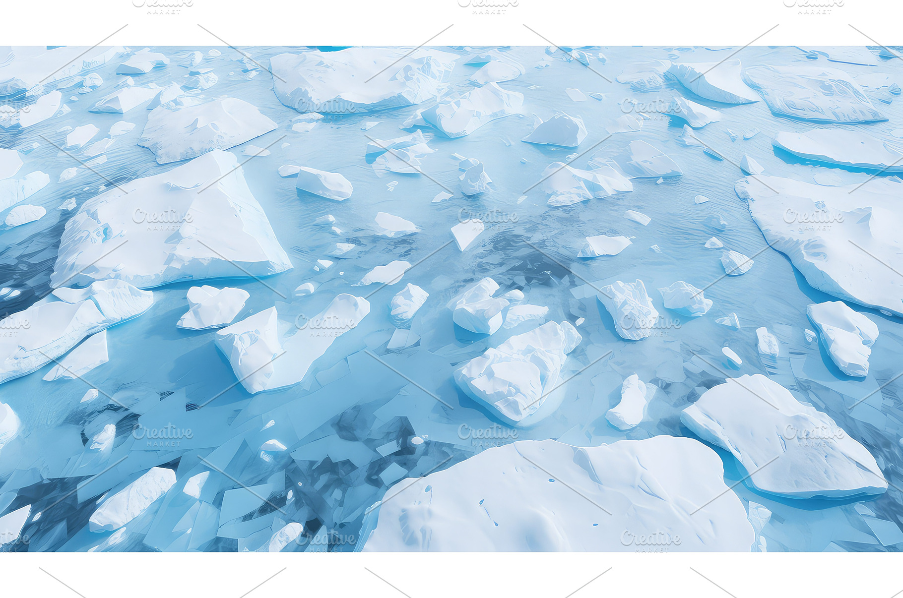 ocean iceberg ice background ai, a Nature Photo by pikepicture