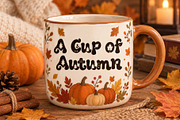 Autumn Reverie, a Handwritten Font by Yoga Letter (Thumbnail 4 of 9)