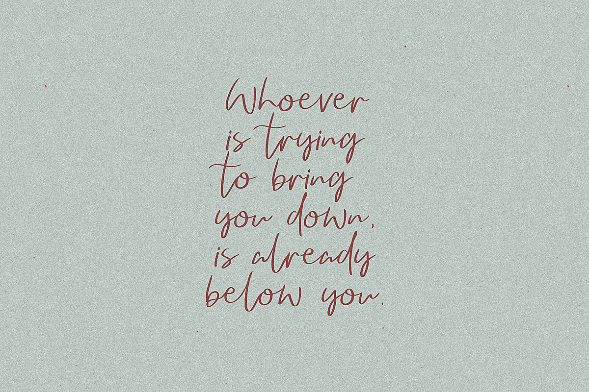 Rosalind | Brush Script, a Script Font by Awanstudio (Photo 6 of 8)