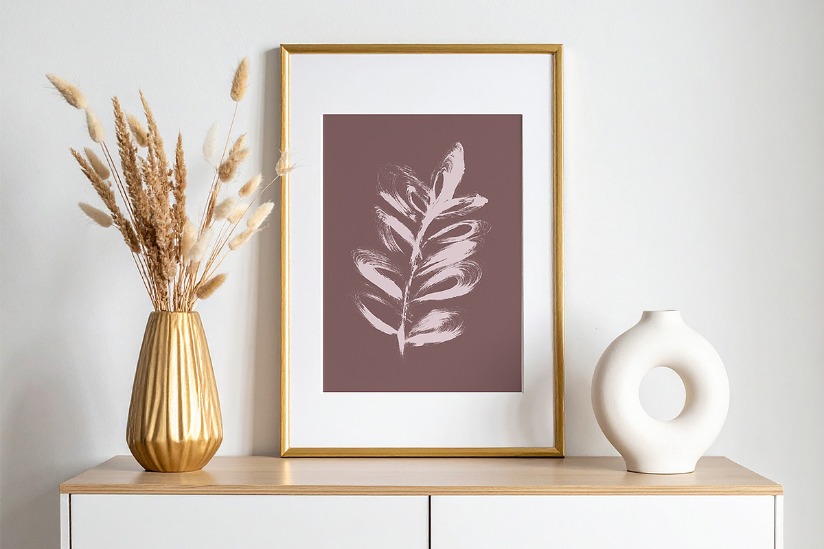 Minimalist Plant Modern Posters Set, a Print Template by MalyskaStudio (Photo 5 of 9)