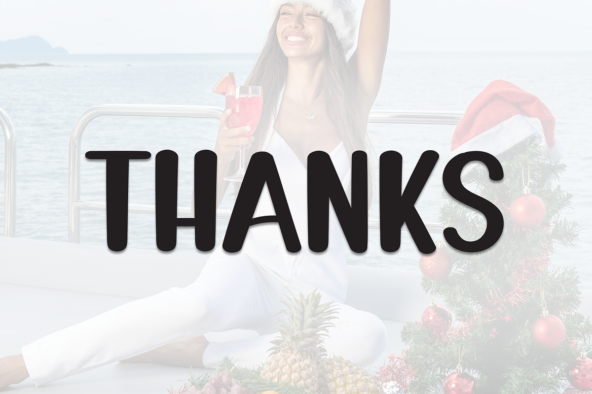 Vacation Christmas | Script Font, a Script Font by Scratchones (Photo 8 of 8)