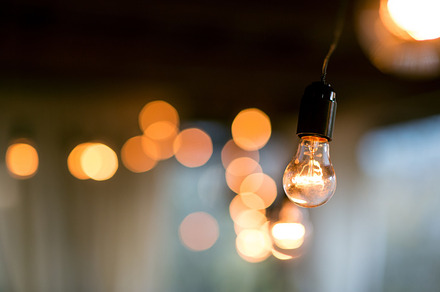 vintage lamp, bulb decorative in home