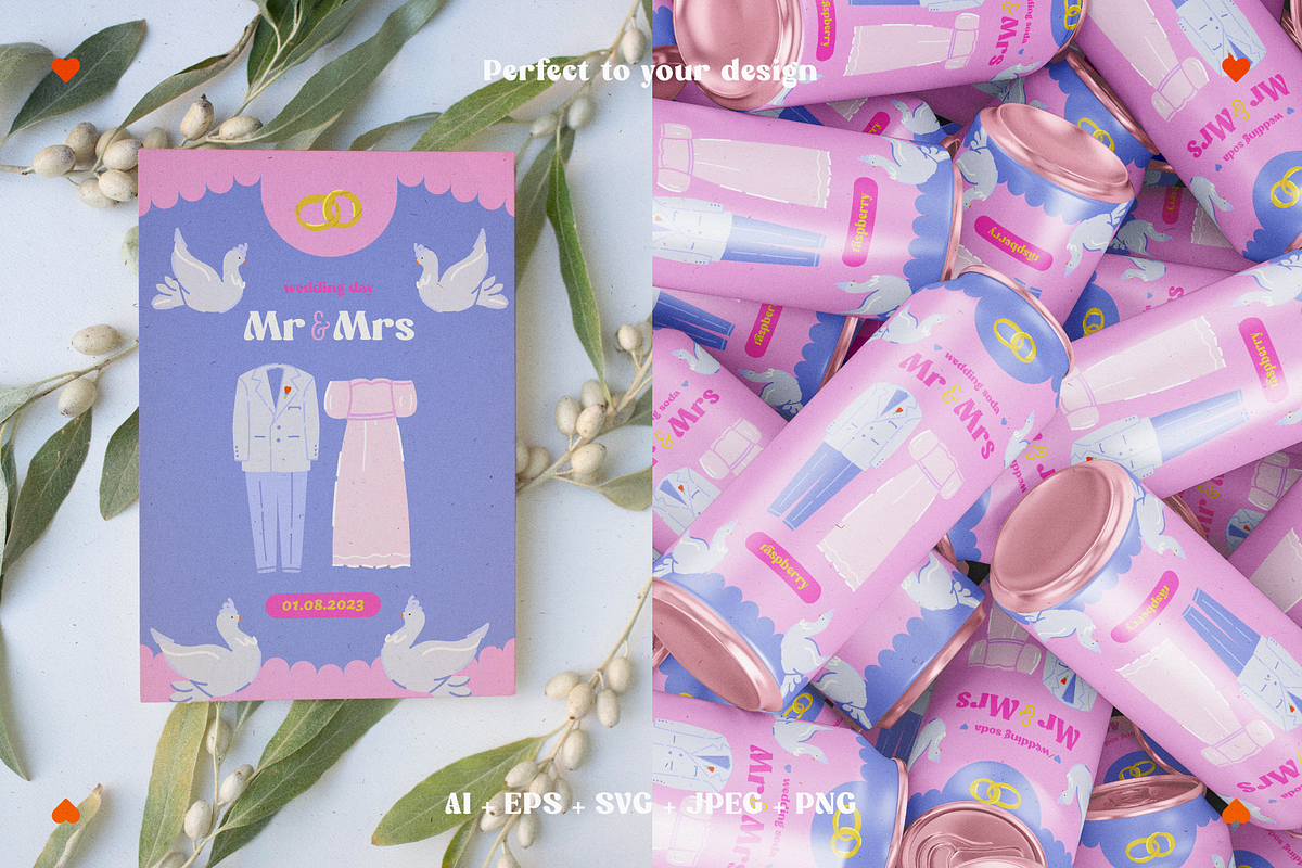 Wedding day decoration stuff, a Decorative Illustration by My.Ordinarty (Photo 4 of 7)