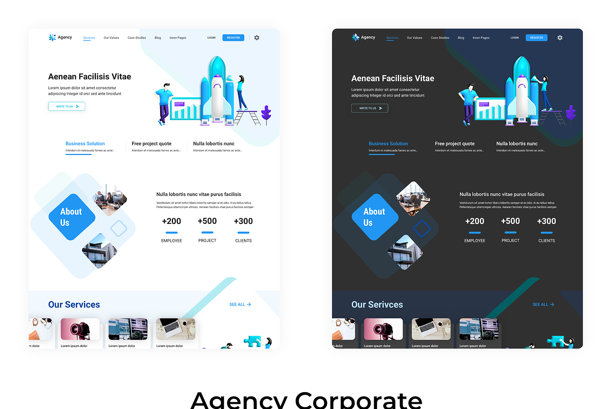 Nirwana HTML Landing Page Collection, a HTML Template by UInstrument (Photo 13 of 19)