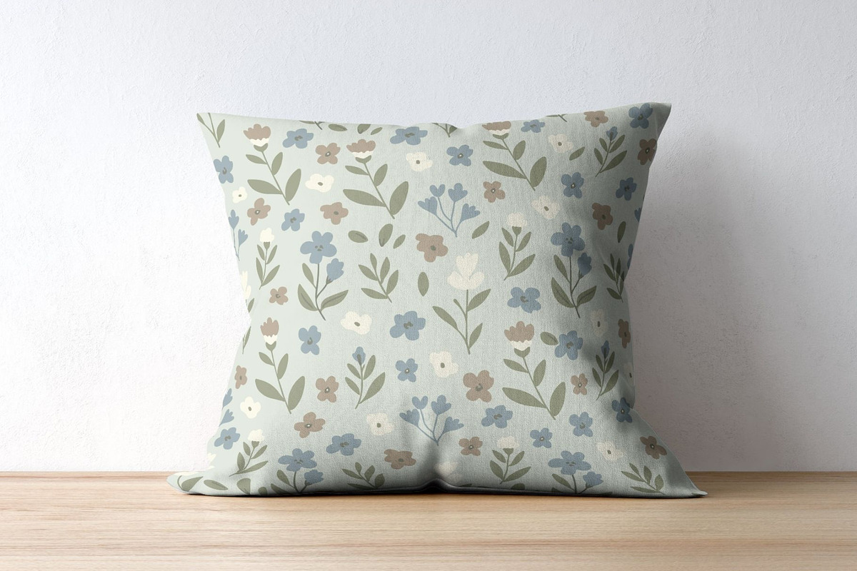 Soft Meadow Floral Pattern Pack, a Pattern Graphic by ItsReksita Pattern (Photo 5 of 14)