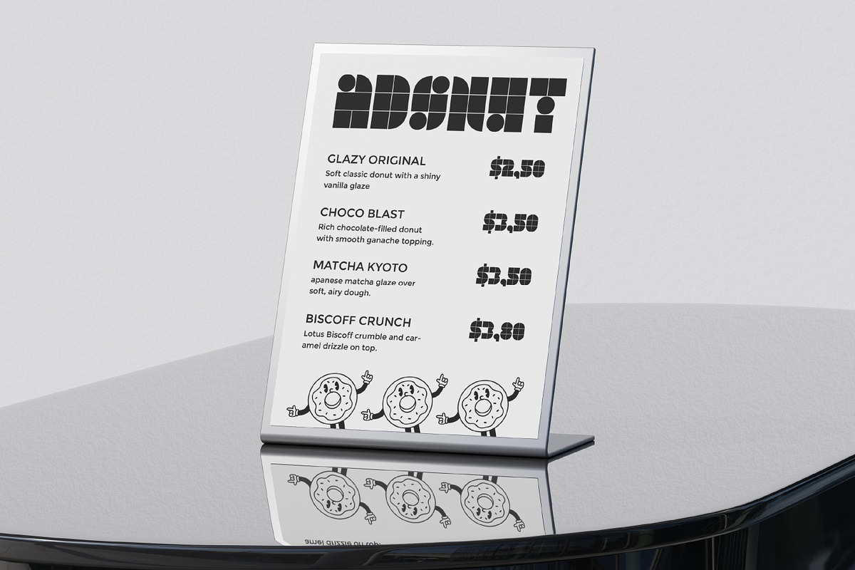 Mazime – Geometric Display Typeface, a Font by Flawless And Co (Photo 6 of 10)