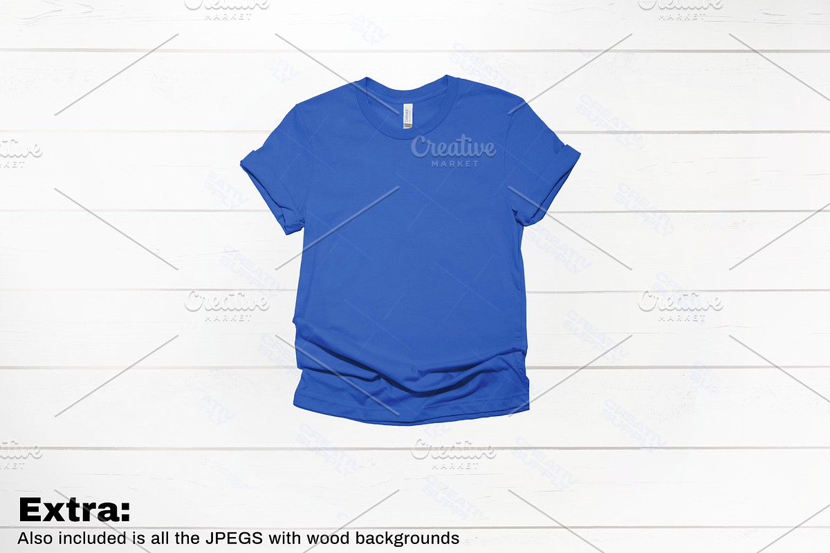 Bella 3001 shirts Mockups Bundle, a Shirt Mockup by creativsupply (Photo 6 of 6)