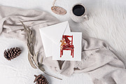Christmas Inspiration Watercolor set, a Seasonal Illustration by Yakovleva Margarita (Thumbnail 4 of 19)