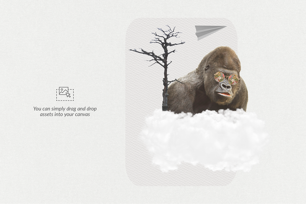 250+ Elements - Collage Creator Pack, an Object Graphic by Digi Life (Photo 10 of 32)