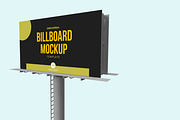 Billboard Mockup Template, an Advertising Mockup by Giant Design (Thumbnail 2 of 5)
