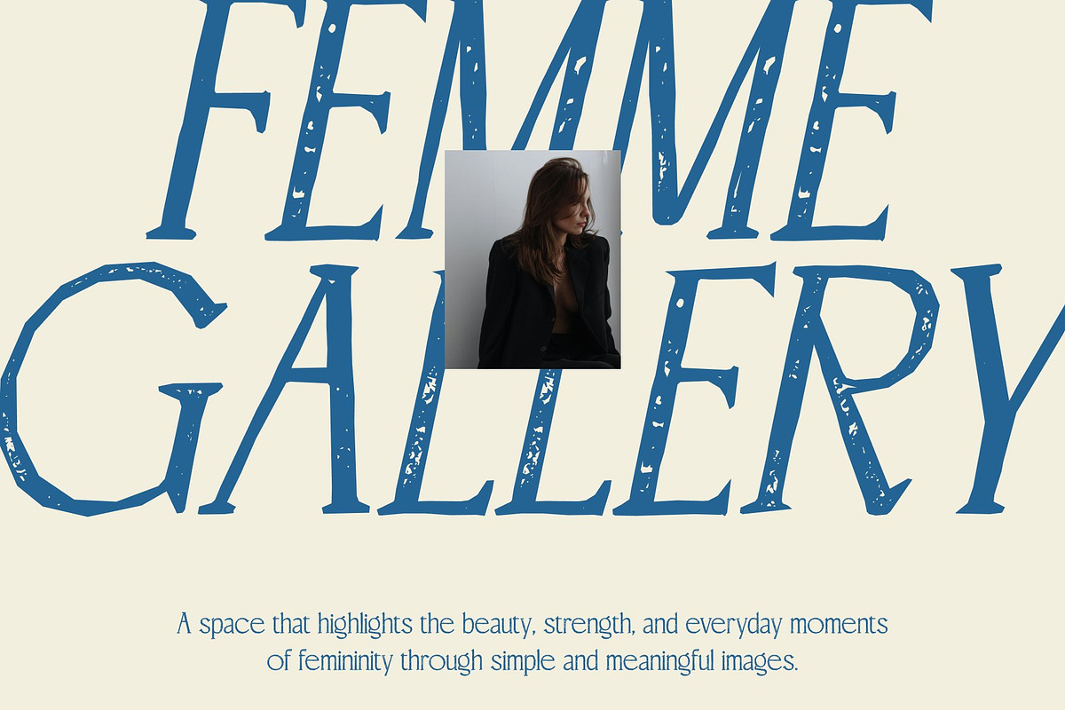 CS Rachel Stamp, a Serif Font by Craft Supply Co. (Photo 5 of 8)