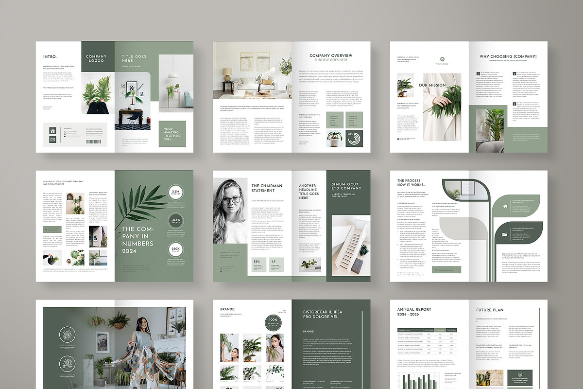 Brochure Template 01, a Brochure Template by BrochuresFactory (Photo 6 of 7)
