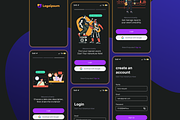 Login Regist & Onboarding UI Kit, an UI Kit Template by GakniatStudio (Thumbnail 4 of 7)