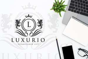 Luxury Brand Elegant Royal Logo