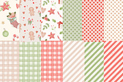 Cute Christmas Watercolor, a Seasonal Illustration by Estúdio Lin (Thumbnail 8 of 8)