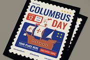Columbus Day Flyer, a Flyer Template by graphicook (Thumbnail 2 of 3)