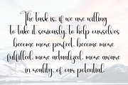 Autumn | Script Font, a Handwritten Font by Scratchones (Thumbnail 6 of 9)