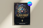 Church Anniversary Gala Template, an Invitation Template by Arslan (Thumbnail 1 of 5)