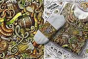 7 Beer Doodle Seamless Patterns Set, a Pattern Graphic by BALABOLKA (Thumbnail 7 of 8)