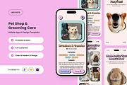 PetJoy – Grooming & Vet App Design, an App Template by twinstd (Thumbnail 1 of 5)