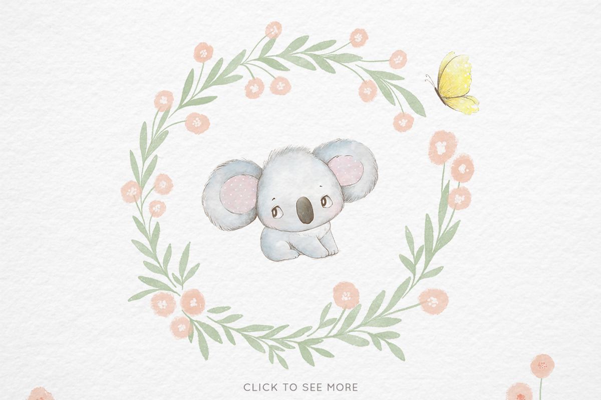 Watercolor baby animals, an Animal Illustration by Magic & Dreams (Photo 6 of 8)