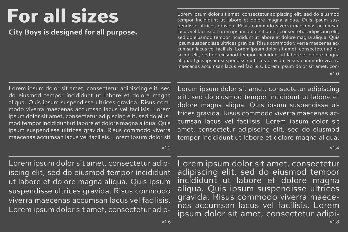 City Boys Soft, a Sans Serif Font by Dharma Type (Photo 9 of 10)