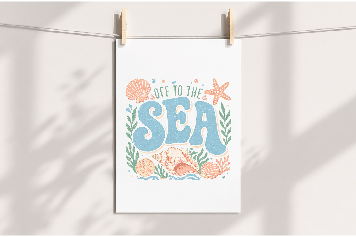 Off To The Sea Summer PNG, an Illustration by Dream Creation (Photo 3 of 7)