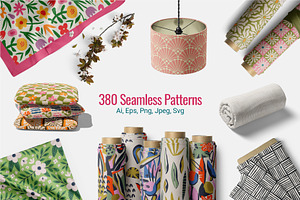 10 In 1 - Seamless Pattern Bundle