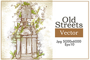 Old Door, a Texture Illustration by Penndpaper (Thumbnail 1 of 2)