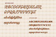 Qittchen - Handcrafted Vintage Font, a Handwritten Font by Nollev (Thumbnail 9 of 9)