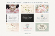Rue Margot Elegant Wedding Script, a Script Font by AnMark (Thumbnail 15 of 15)