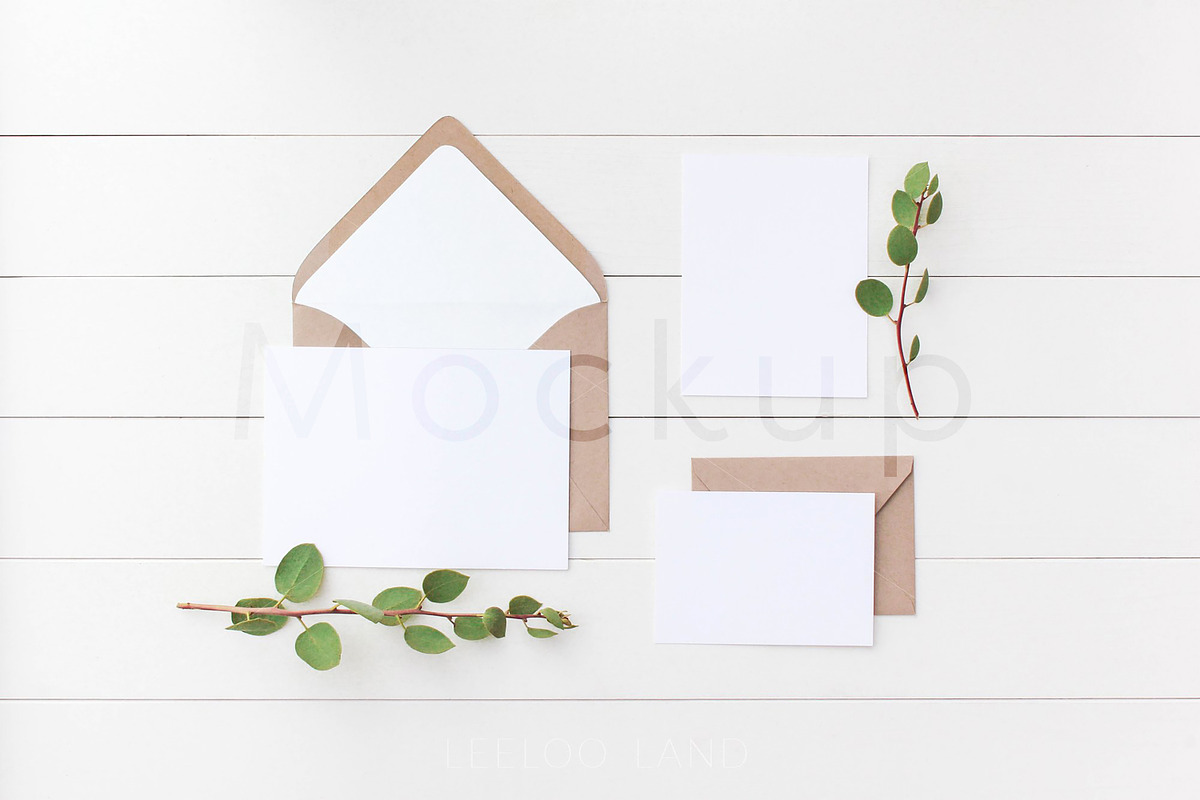 Wedding Suite Mockup - Manzanita S6, a Print Template by ILLONA GRAPHICS (Photo 1 of 5)