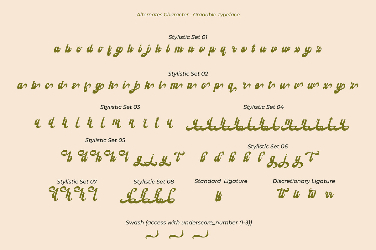 Gradable, a Script Font by Ditatype (Photo 10 of 11)