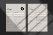 Minimal resume and cover letter, a Resume Template by Srg® (Thumbnail 2 of 5)