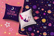 Space Girls set illustration, a Decorative Illustration by Uniyok (Thumbnail 10 of 12)