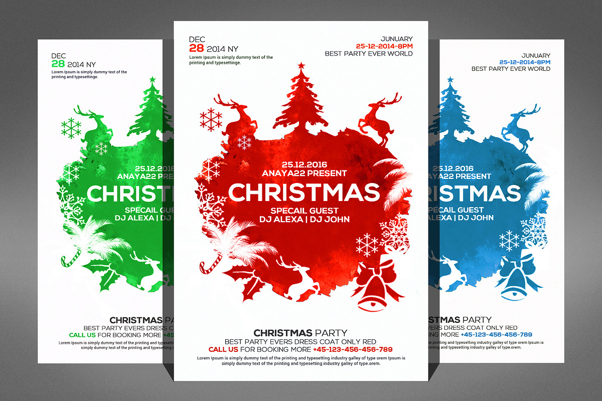100 Party Flyer Bundle, a Flyer Template by Graphic Templates (Photo 22 of 101)