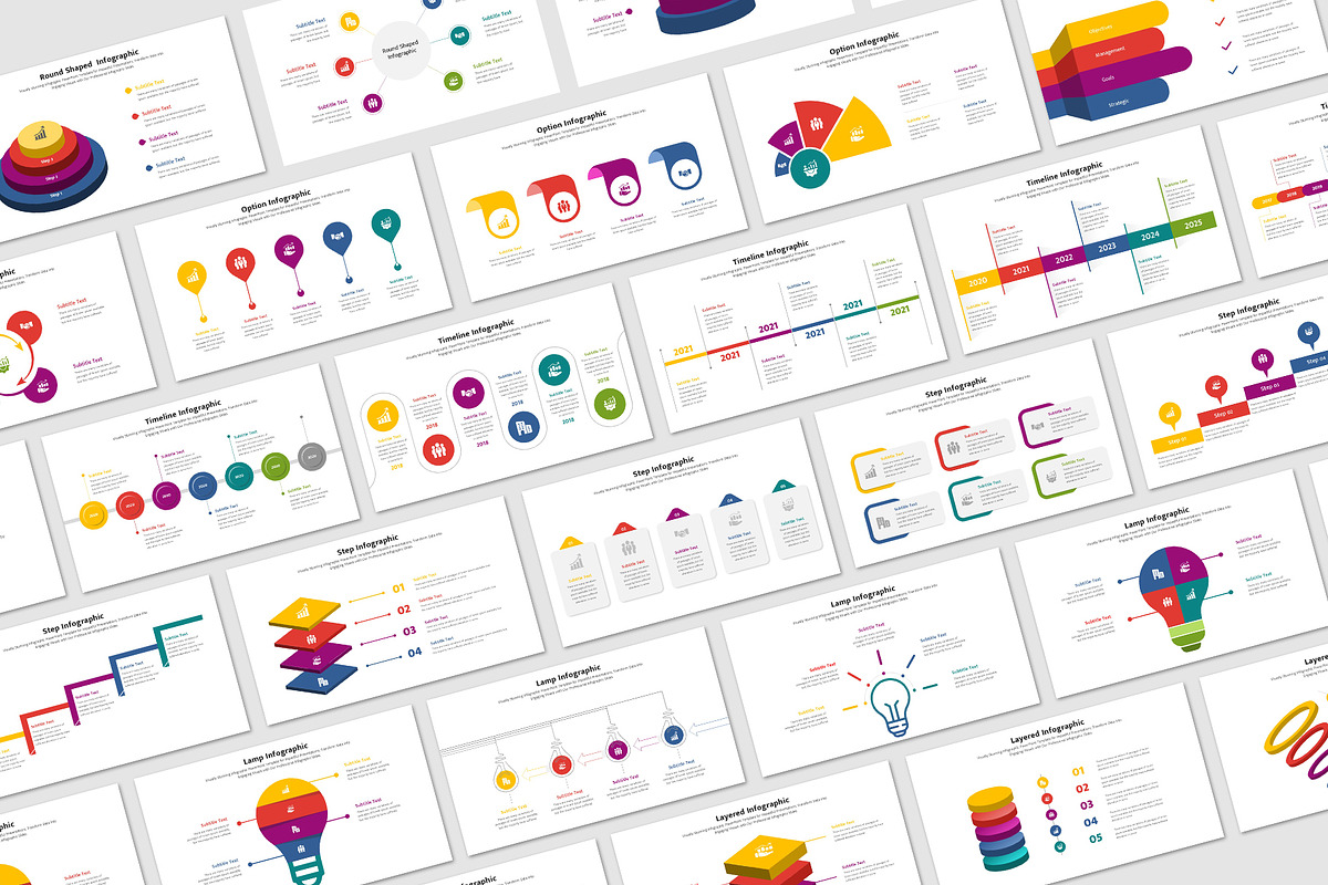 Infographic Presentation Bundle, a Presentation Template by Design Vault (Photo 2 of 3)