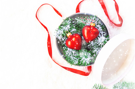 Christmas background. happy New Year, a Holiday Photo by yanadjana