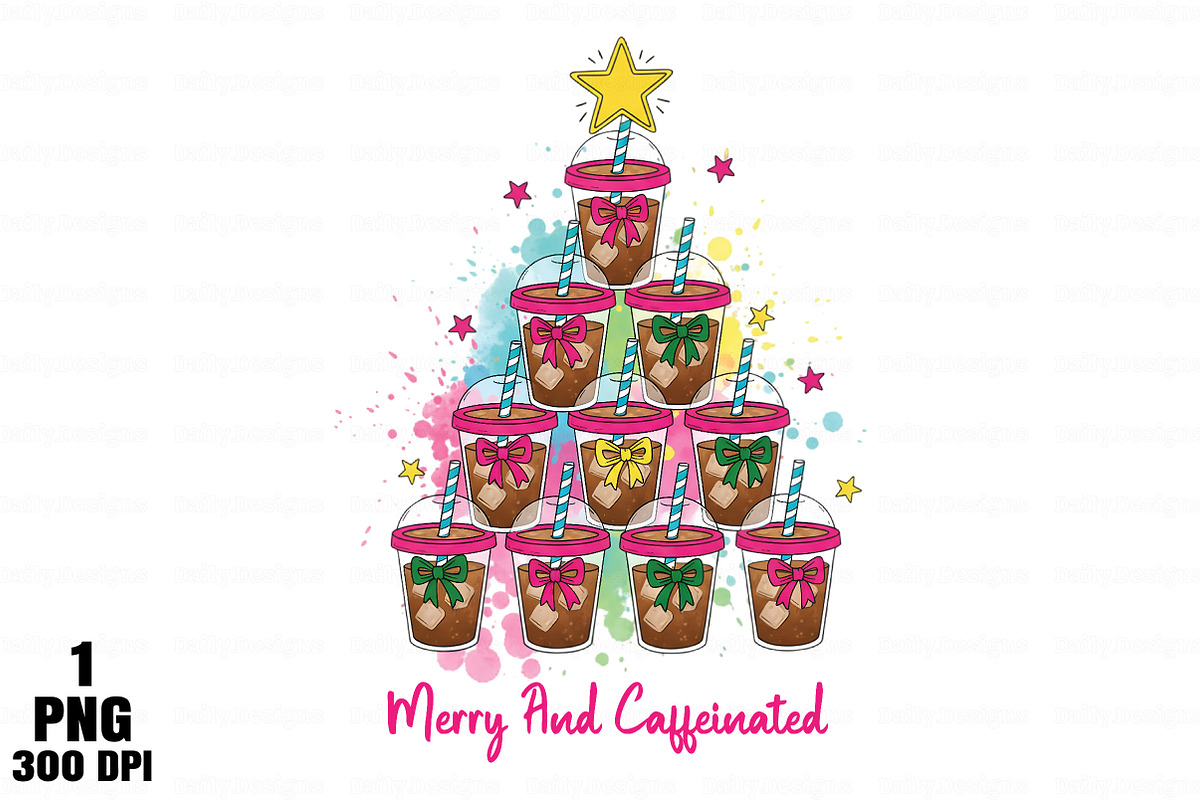 Christmas Coffee Png, To Be Jolly &, an Illustration by Daily.Designs (Photo 1 of 10)