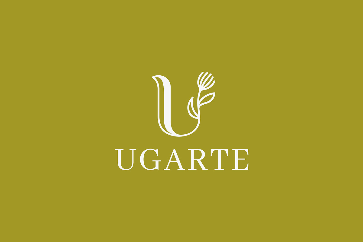 Letter U Logo Decorative Floral Leaf, a Branding & Logo Template by Signatoro (Photo 3 of 3)