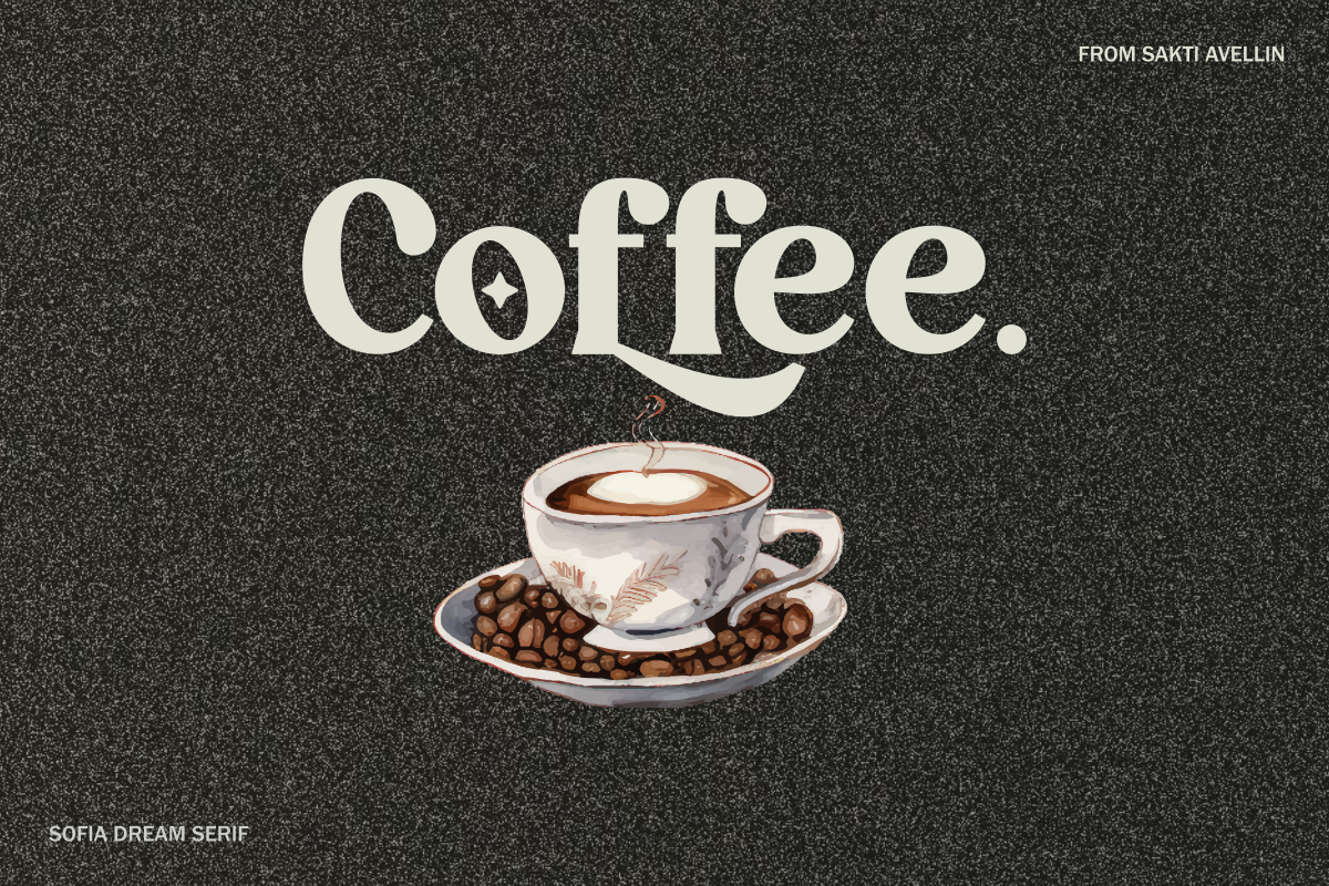 Sofia Dream - New Serif Font, a Serif Font by SaktiAvellin (Photo 2 of 12)